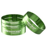 Podložky Reverse Alloy Ultra-Lite set 1 1/8" Green