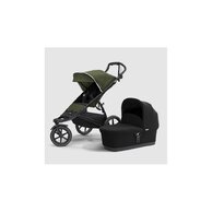 THULE Urban Glide 2 Black/Cypress Green+Bassinet