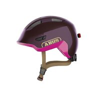 Dětská helma ABUS Smiley 3.0 ACE LED Purple/Pink