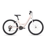 CTM Missy Matte Light Pink Pearl/White
