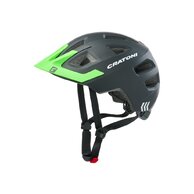 Dětská helma CRATONI Maxster Pro Black/NeonGreen Matt
