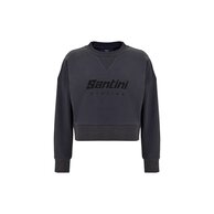 Krátká dámská mikina SANTINI Brand Grey