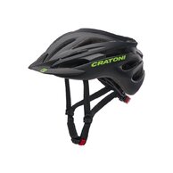 Dětská helma CRATONI Pacer JR. Black/Lime Matt