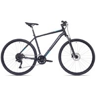 ROCK MACHINE Crossride 700 Matte Black/Grey/Petrol