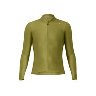 Dres CASTELLI Espresso Thermal Jersey Sage/Deep Green