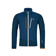 Bunda ORTOVOX Fleece Grid Deep Ocean