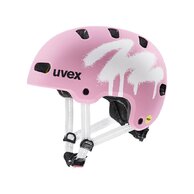 Dětská helma UVEX Kid 4 Style Mips Spray Strawberry Matt
