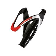 Košík na láhev ELITE Custom Race Glossy Black/Red