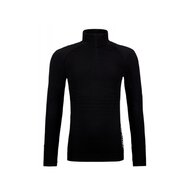 Dámské triko s dlouhým rukávem ORTOVOX 230 Competition Zip Neck Black Raven