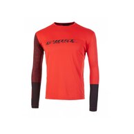 Dres s dlouhým rukávem GHOST Ridge Line Red