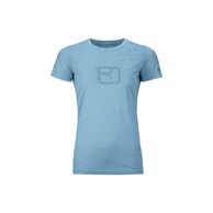 Dámské triko ORTOVOX 150 Cool Leaves Light Blue Blend