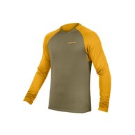 Dres s dlouhým rukávem ENDURA SingleTrack Fleece Tweed Green
