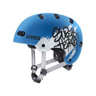 Dětská helma UVEX Kid 4 Style Super Hero Blue Matt