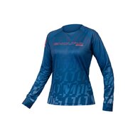 Dámský dres s dlouhým rukávem ENDURA MT500 Print Tee LTD Blueberry
