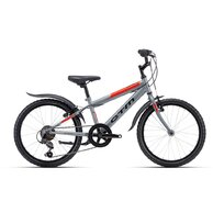 CTM Scooby 1.0 Matte Gray/Neon Red