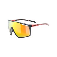Brýle UVEX MTN Perform Black-Red Matt/Mirror Red