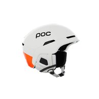 Přilba POC Obex MIPS Hydrogen White/Fluorescent Orange