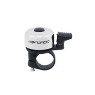 Zvonek FORCE Mini, Fe/plast, 22.2mm, paličkový, bílý