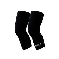 Návleky na kolena FORCE Term Black