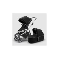 THULE Sleek+Bassinet Aluminum/Midnight Black