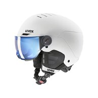 Přilba UVEX Rocket JR Visor White-black mat