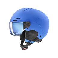 Přilba UVEX Rocket JR Visor Blue mat- 51-55cm