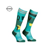 Dámské ponožky ORTOVOX Freeride Long Ice Waterfall