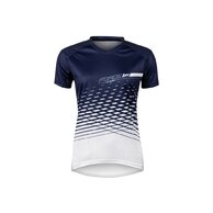 Dámský dres FORCE F MTB Angle White/Blue