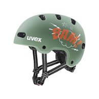 Dětská helma UVEX Kid 4 Style Bam Moss Green