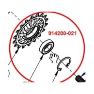 NORCO Idler Pulley 18T Sight Optic 914200-021