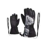 Rukavice ZIENER LAVAL-Z AS® AW glove junior unisex black.grey mountain print
