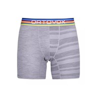 Boxerky ORTOVOX 185 Rock'N'Wool Grey Blend