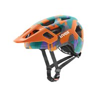 Dětská helma UVEX React Jr Papaya Camo Matt