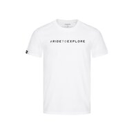 Triko PELLS Journey s logem #RIDETOEXPLORE White