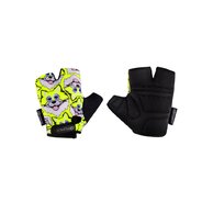 Dětské rukavice FORCE Wolfie Kid Fluo