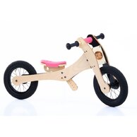 Odrážedlo/tříkolka TRYBIKE 4v1 12" Wood Pink