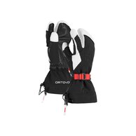 Dámské rukavice ORTOVOX Merino Freeride 3 Finger Black Raven