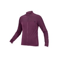 Dres s dlouhým rukávem ENDURA GV500 Aubergine