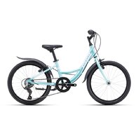 CTM Ellie Turquoise Pearl/White