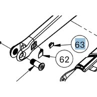 NORCO Chainstay Cableport Plug 914100-071