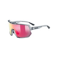 Brýle UVEX Sportstyle 235 Smoke Trans./Mir.Red S2