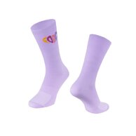 Ponožky FORCE In Heart Dlouhé Purple