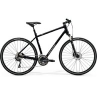 MERIDA Crossway 300 Glossy Black (Matt Silver)