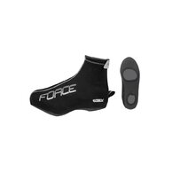 Návleky na tretry FORCE Neopren Easy Black