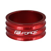 Podložka FORCE 1 1/8" Ahead 15 mm Al Red