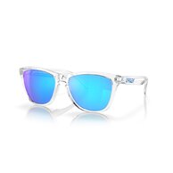 Brýle OAKLEY Frogskins Polished Clear / Prizm Sapphire Lenses
