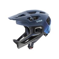 Dětská helma UVEX React Jr Fullface Dusk Blue Matt