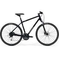 MERIDA Crossway 100 Glossy Black (Matt Silver)