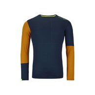 Triko s dlouhým rukávem ORTOVOX 185 Rock'N'Wool Deep Ocean