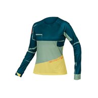Dámský dres s dlouhým rukávem ENDURA MT500 Print Tee LTD Deep Teal